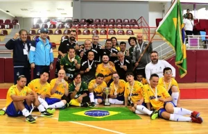 Seleção Brasileira de Futsal Down vence a Turquia e é tricampeã no Mundial da categoria Marcos Ribolli / CBF